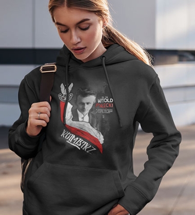 Damska bluza z kapturem WITOLD PILECKI